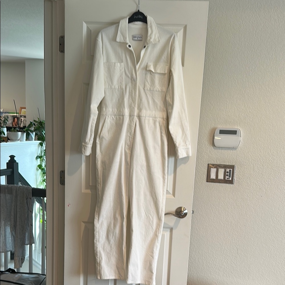 Rivet Utility Bigwig Corduray winter White Jumpsuit